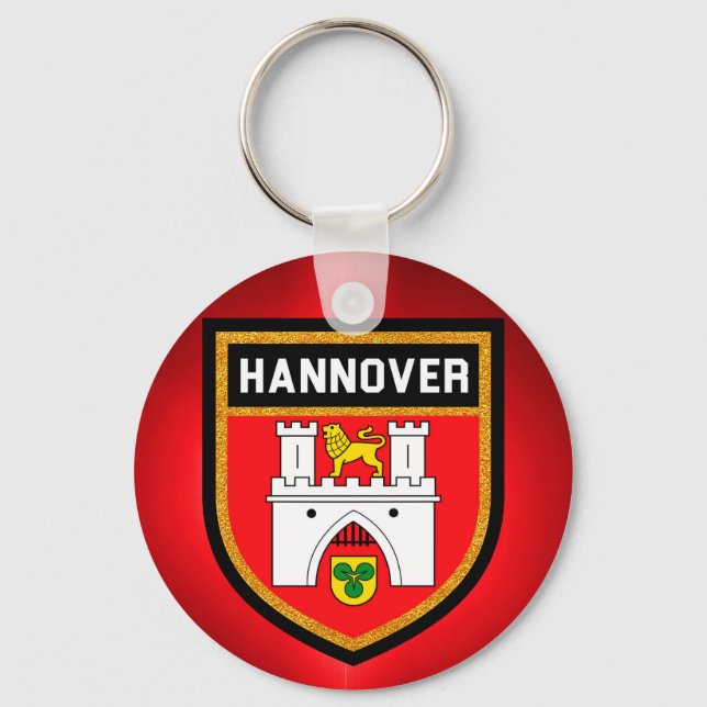 Llavero Bandera de Hannover (Anverso)