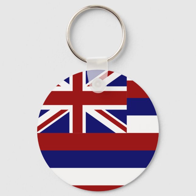 Llavero Bandera de Hawái (Anverso)