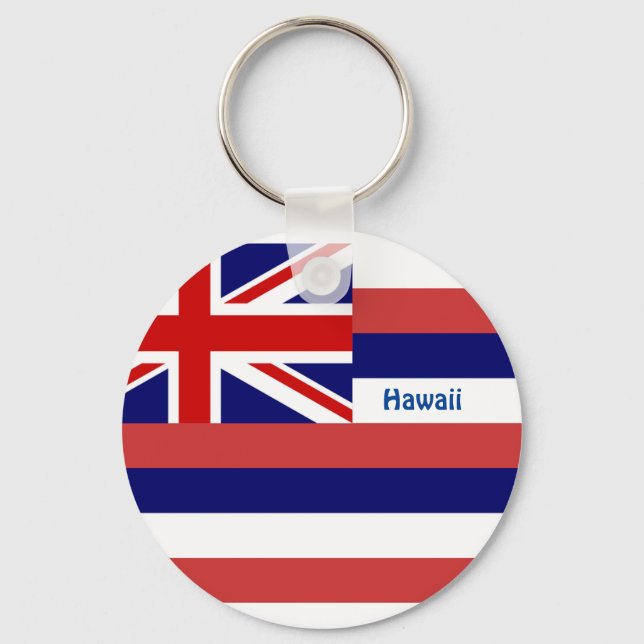 Llavero Bandera de Hawái (Anverso)