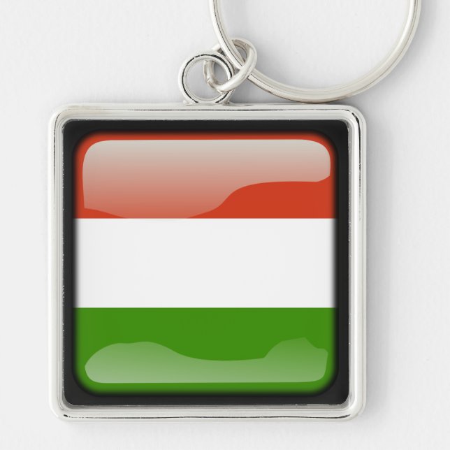 Llavero Bandera de Hungría (Frente)