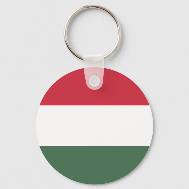 Llavero Bandera de Hungría (Anverso)