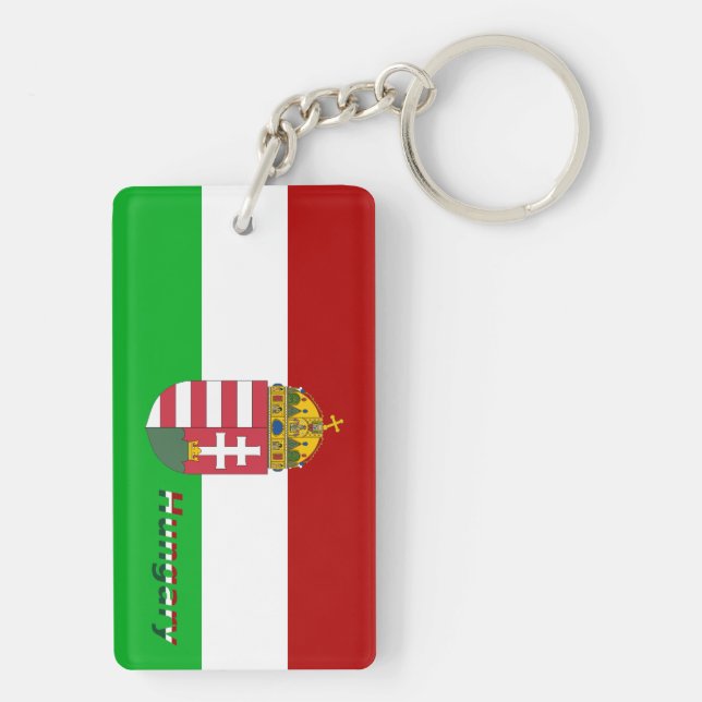 Llavero Bandera de Hungría (Atrás)