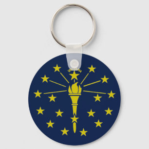 Llavero Bandera de Indiana