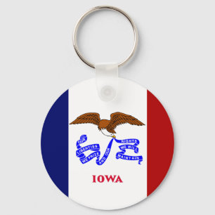Llavero Bandera de Iowa