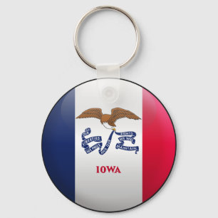 Llavero Bandera de Iowa