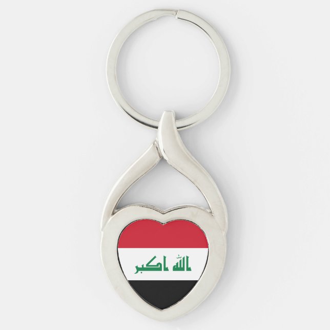 Llavero Bandera de Irak (Anverso)