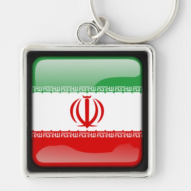 Llavero Bandera de Irán (Frente)