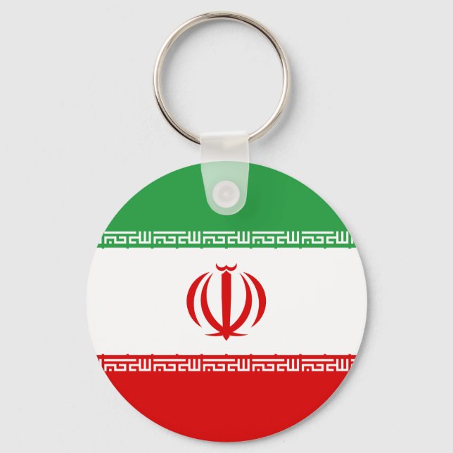 Llavero Bandera de Irán (Anverso)