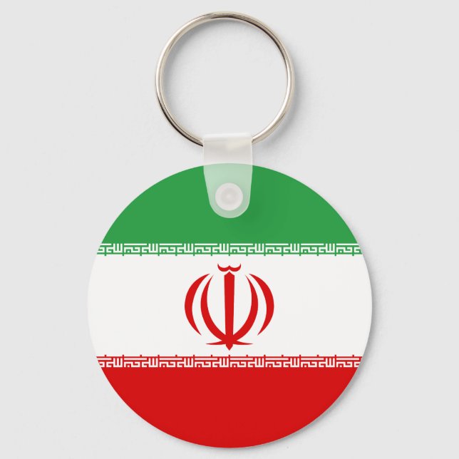 Llavero Bandera de Irán (Anverso)