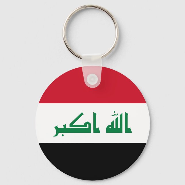 Llavero Bandera de Iraq (Anverso)