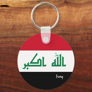 Llavero Bandera de Iraq y feriado de Iraq, patriotas / dep