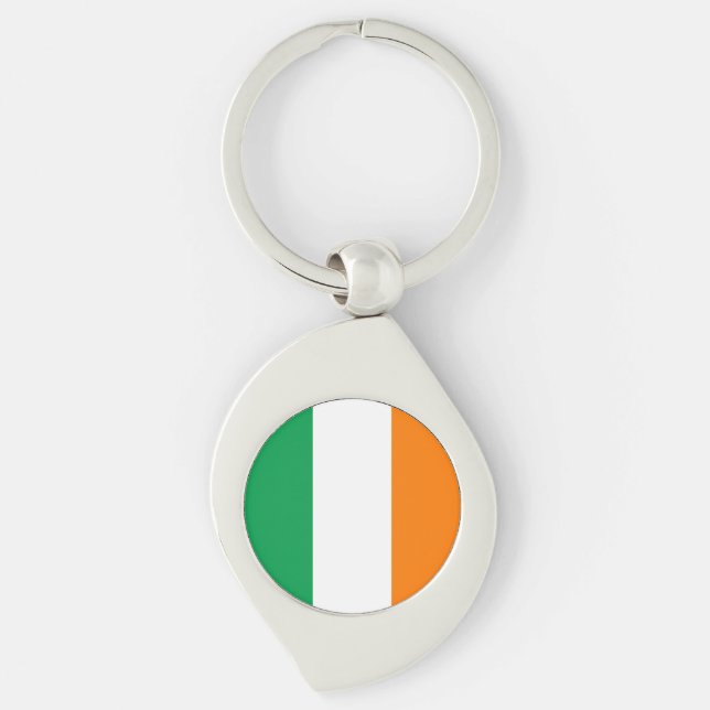 Llavero Bandera de Irlanda (Anverso)