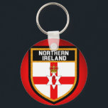 Llavero Bandera de Irlanda del Norte<br><div class="desc">Bandera de Irlanda del Norte</div>
