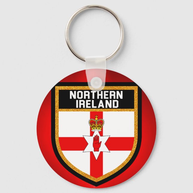 Llavero Bandera de Irlanda del Norte (Anverso)