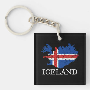 Llavero Bandera de Islandia