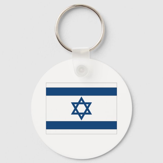 Llavero Bandera de Israel (Anverso)