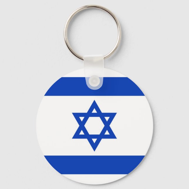Llavero Bandera de Israel (Anverso)