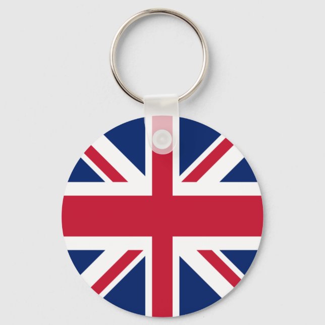 Llavero Bandera de Jack de Unión (Anverso)