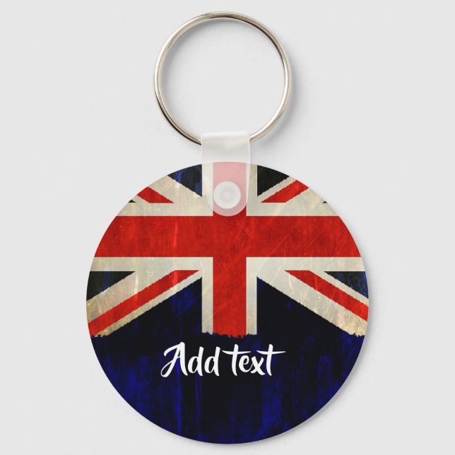 Llavero Bandera de Jack de Unión (Anverso)