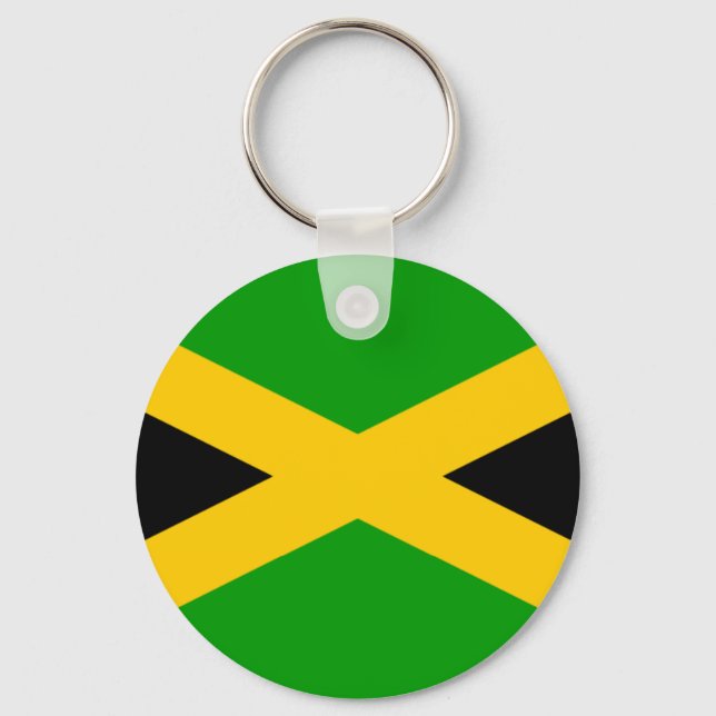 Llavero Bandera de Jamaica (Anverso)