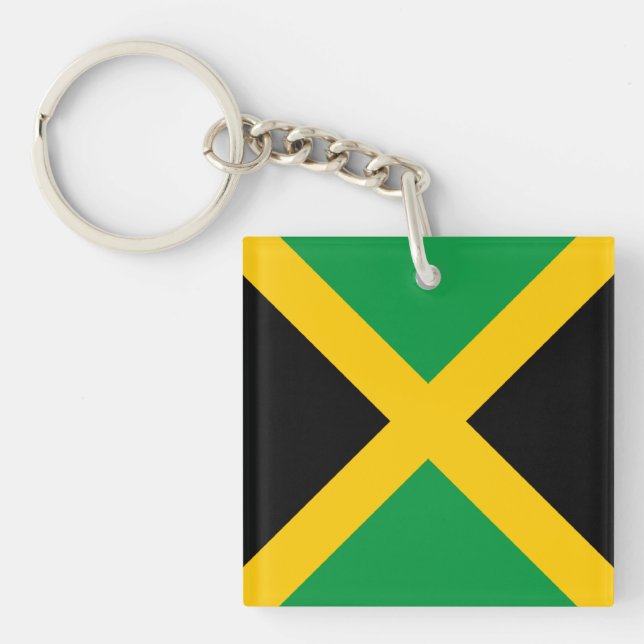 Llavero Bandera de Jamaica (Frente)