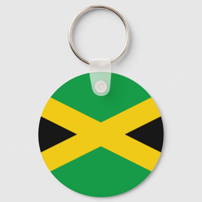 Llavero Bandera de Jamaica (Anverso)