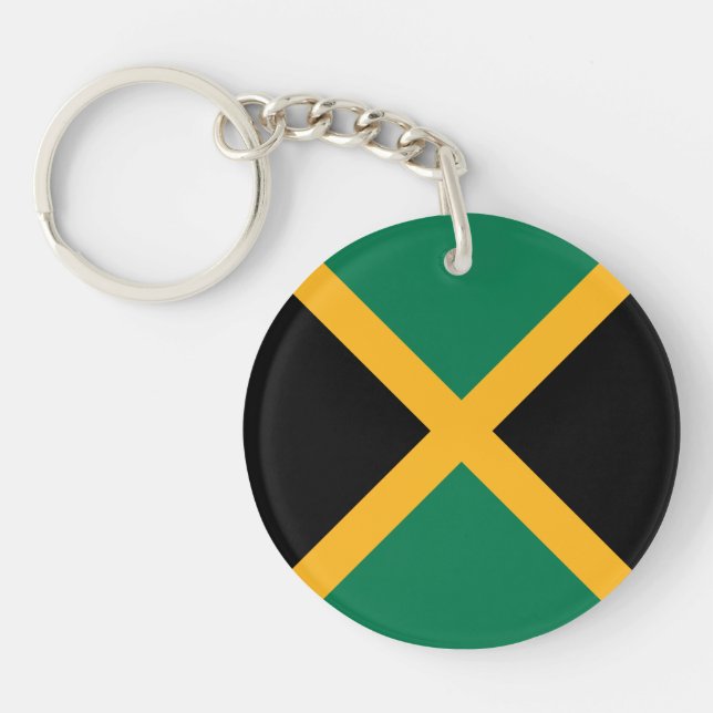 Llavero Bandera de Jamaica (Frente)