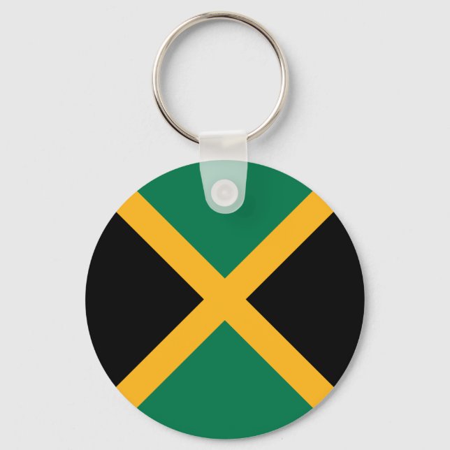 Llavero Bandera de Jamaica (Anverso)