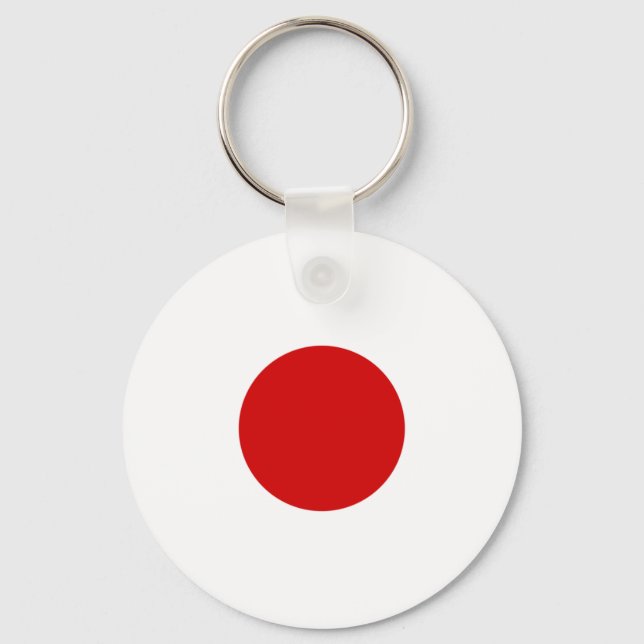 Llavero Bandera de Japón (Anverso)