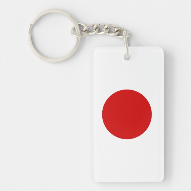 Llavero Bandera de Japón (Frente)