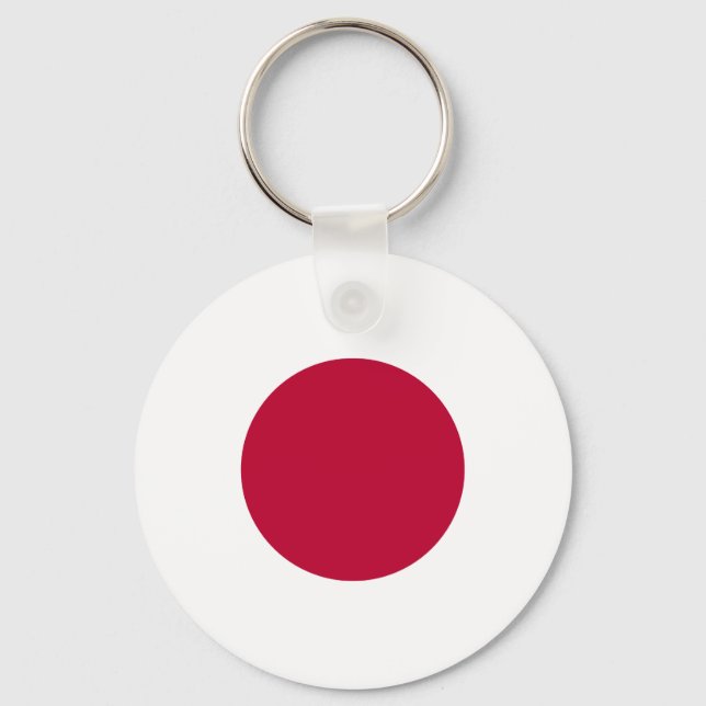 Llavero Bandera de Japón (Anverso)
