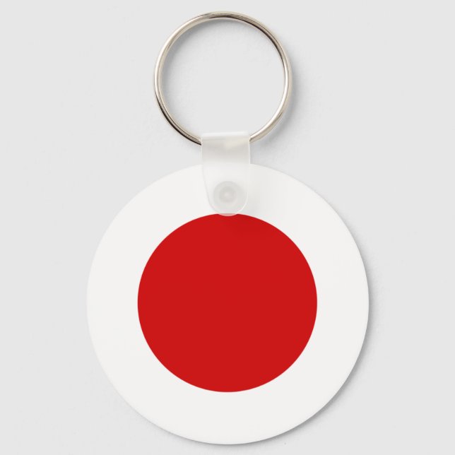 Llavero Bandera de Japón (Anverso)
