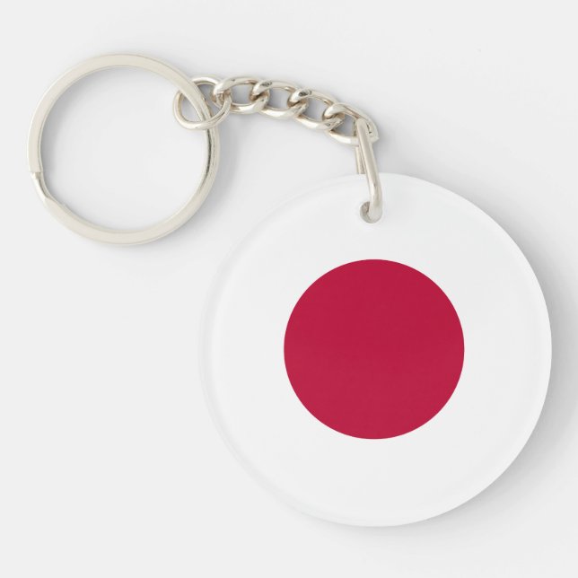 Llavero Bandera de Japón (Frente)