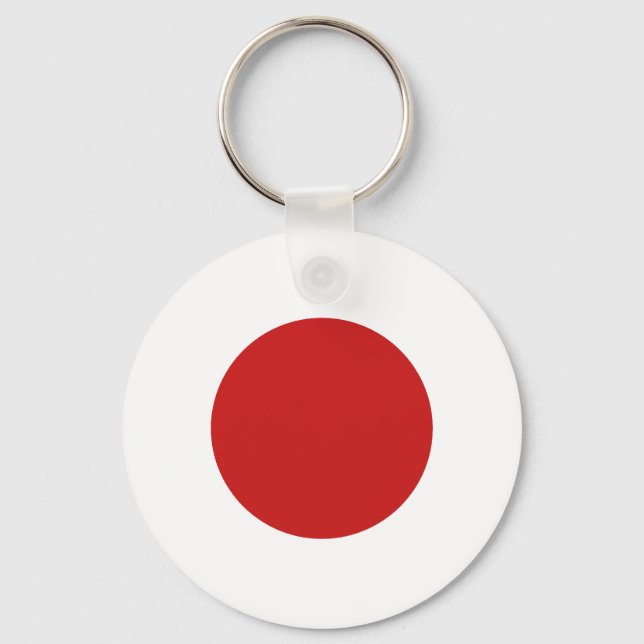 Llavero Bandera de Japón (Anverso)
