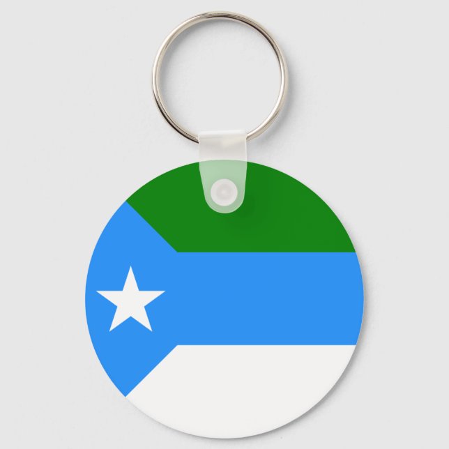 Llavero Bandera de Jubaland, Somalia (Anverso)