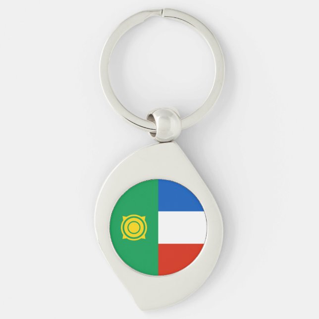 Llavero Bandera de Khakassia (Anverso)
