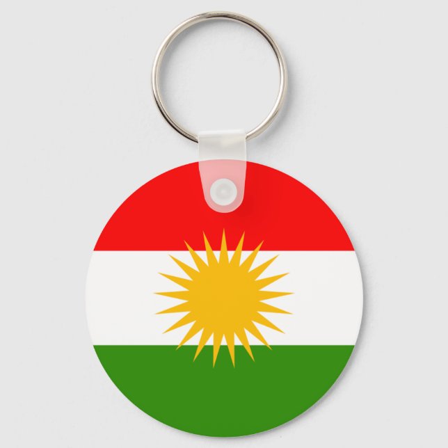 Llavero Bandera de Kurdistán (Anverso)