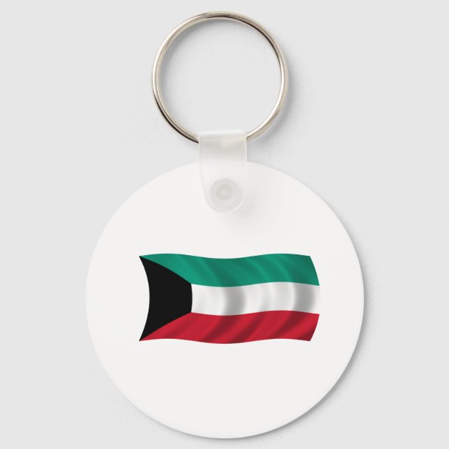 Llavero Bandera de Kuwait (Anverso)