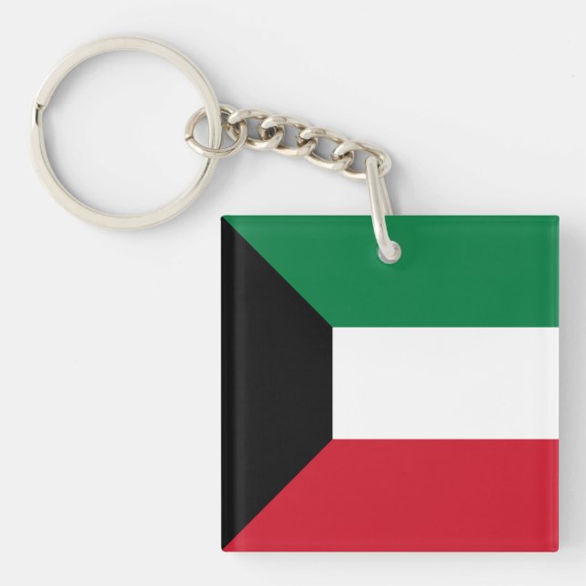 Llavero Bandera de Kuwait (Frente)