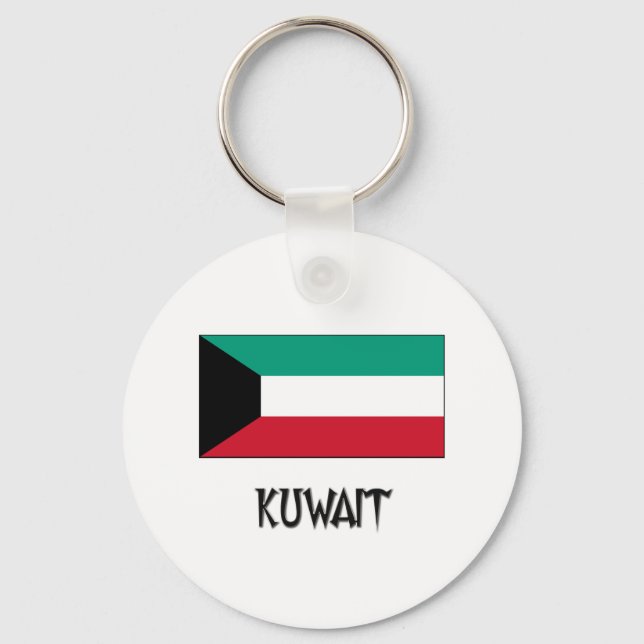 Llavero Bandera de Kuwait (Anverso)
