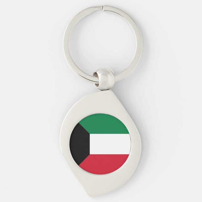 Llavero Bandera de Kuwait (Anverso)