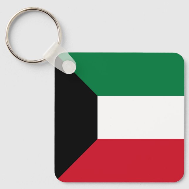 Llavero Bandera de Kuwait (Anverso)