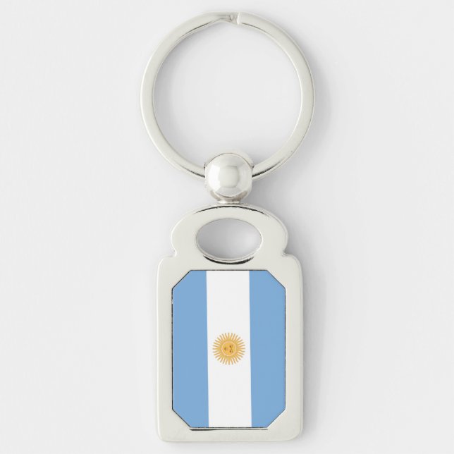 Llavero Bandera de la Argentina (Anverso)