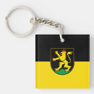 Llavero bandera de la ciudad de Heidelberg símbolo de Alem