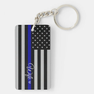 Llavero Bandera de la esposa de la policía