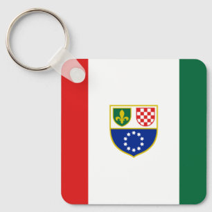 Llavero Bandera de la Federación de Bosnia-Herzegovina