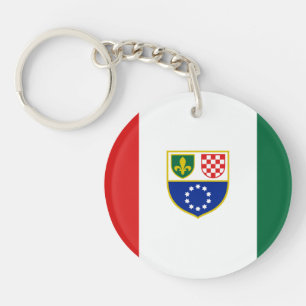 Llavero Bandera de la Federación de Bosnia y Herzegovina