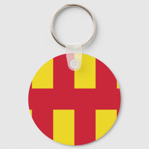 Llavero Bandera de la Keychain de Northumberland