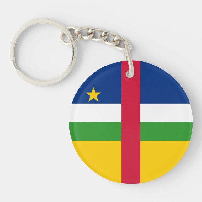 Llavero Bandera de la República Centroafricana (Frente)