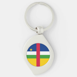 Llavero Bandera de la República Centroafricana